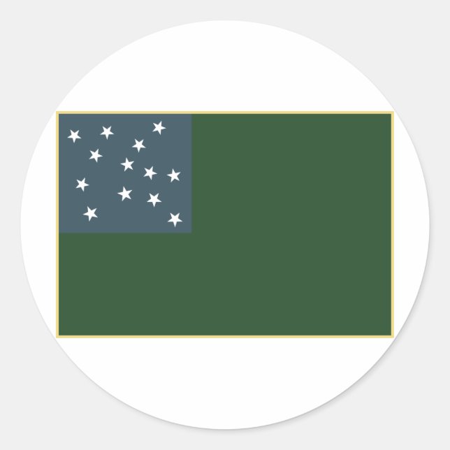 Grüne Gebirgsjungen und die Runder Aufkleber (Vorderseite)