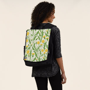 grüne, gelbe und weiße Lüster Rucksack
