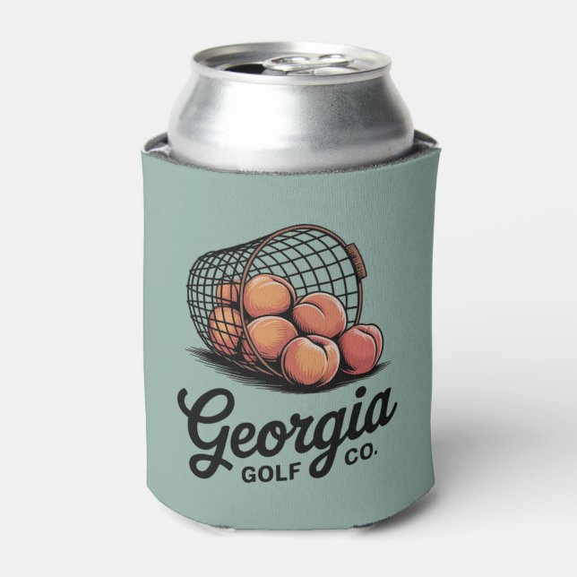 Grüne Georgia Golf Co Range Bucket  Dosenkühler (Kanne Vorderseite)