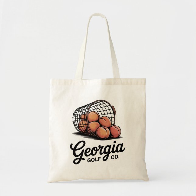 Grüne Georgia Golf Co Range Bucket  Tragetasche (Vorne)