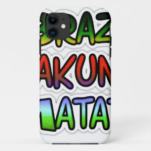 Grüne Geschenke Brasiliens Hakuna Matata Case-Mate iPhone Hülle