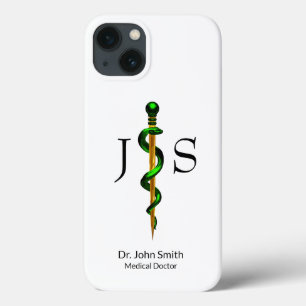 Grüne Goldkräuterrasse von Asclepius Medical Case-Mate iPhone Hülle