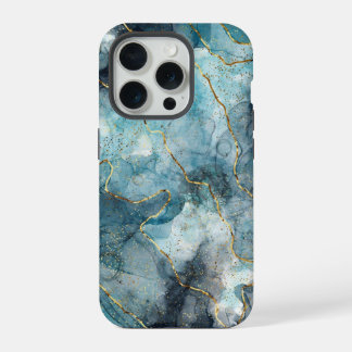 Grüne Goldkugeln iPhone 15 Pro Hülle