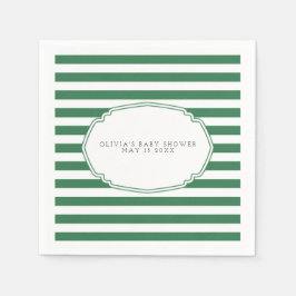 Grüne Golf Babydusche Serviette