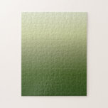 Grüne Gradient Minimal Design schwierig Puzzle<br><div class="desc">Geröfter minimaler Design schwierig Puzzle</div>