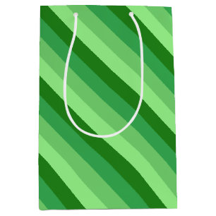 Grüne Gras Geschenktasche Mittelgröße Mittlere Geschenktüte