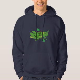 Grüne Grasshopper Hoodie