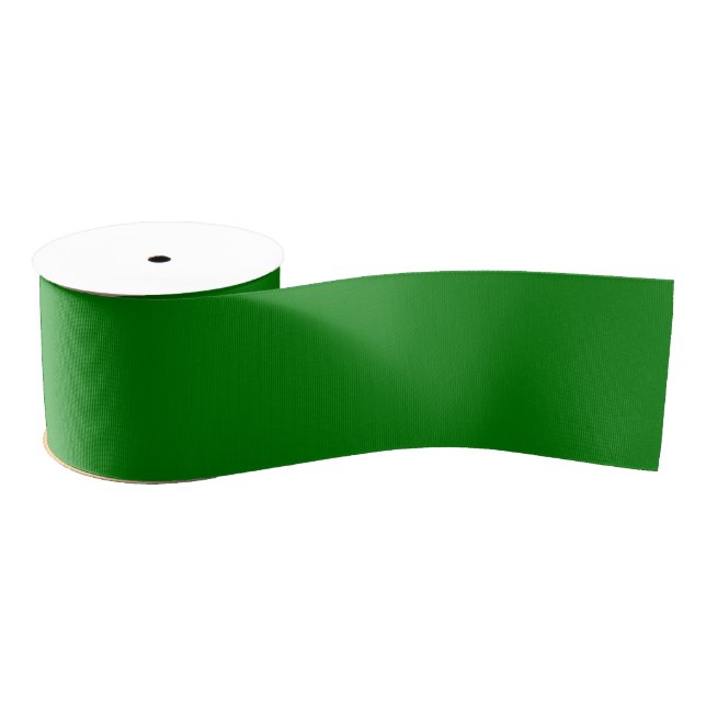 Grüne Grosgrain Ribbon Ripsband (Spule)