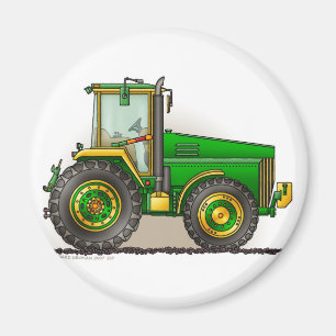 Grüne große Traktor-Magneten Magnet