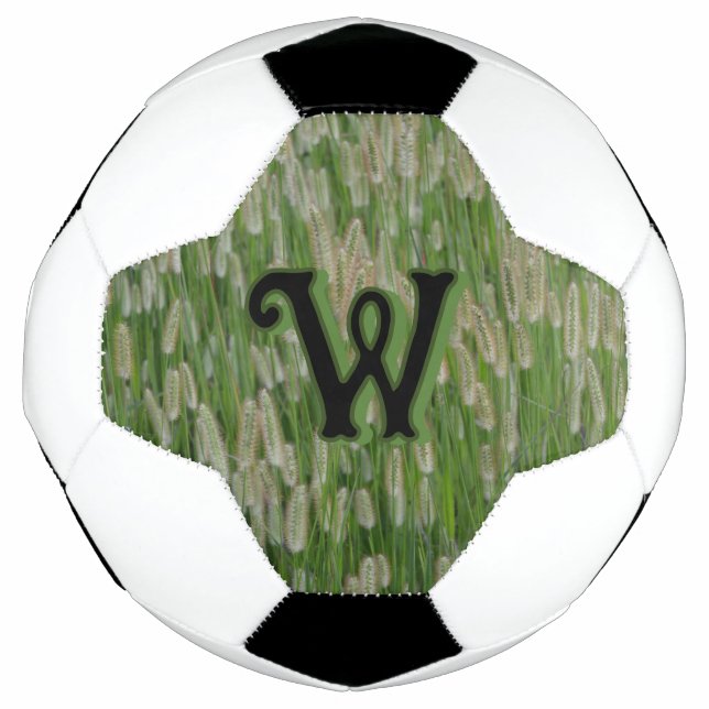 Grüne Großsaaten Fußball (Vorderseite)