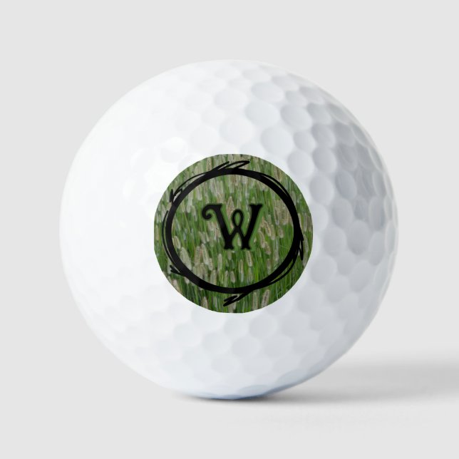 Grüne Großsaaten Golfball (Vorderseite)