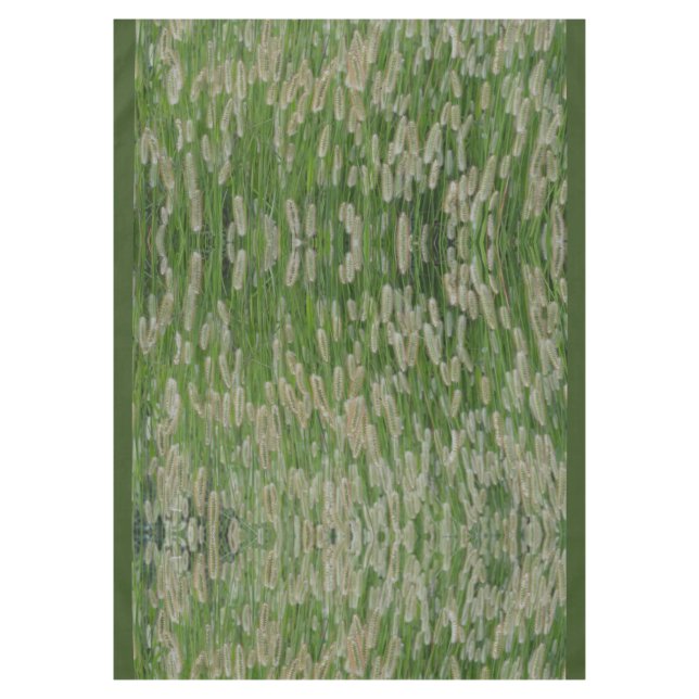 Grüne Großsaaten Tischdecke (Vorderseite)