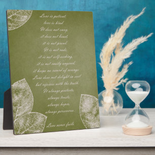 Grüne Grunge-Blätter Fotoplatte