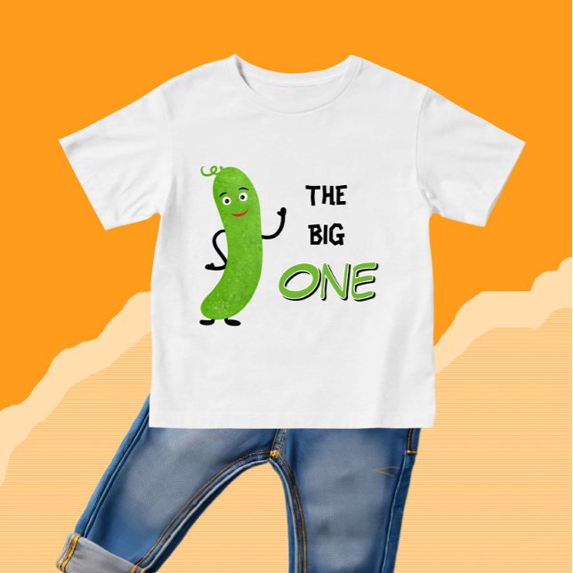 Grüne Gurke Baby T-shirt (Von Creator hochgeladen)