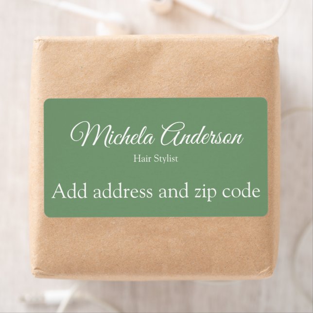 Grüne Haarstylist hinzufügen Adresse Postleitzahl (Insitu)