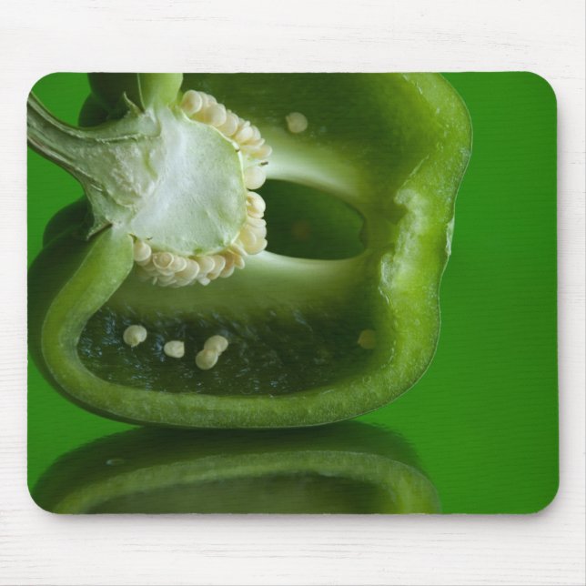 Grüne Hälfte Mousepad (Vorne)