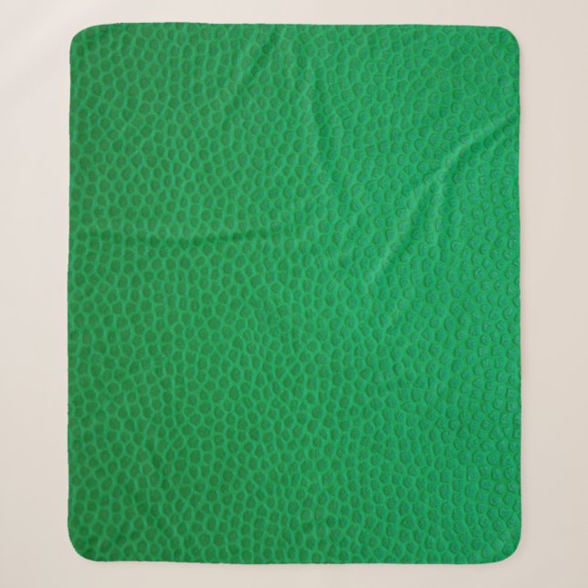 Grüne Hautstruktur Sherpadecke (Vorderseite)