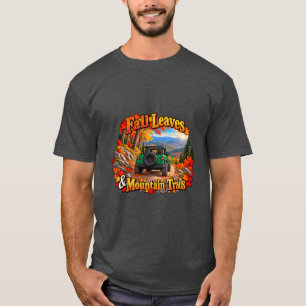 Grüne Herbstblätter & Bergpfade T-Shirt