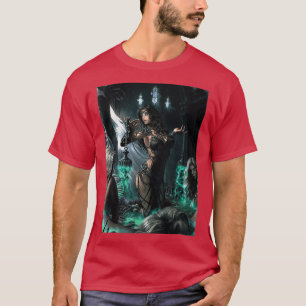 Grüne Hexen POster T-Shirt