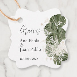 Grüne Hochzeitstags für die Seefischerei Geschenkanhänger