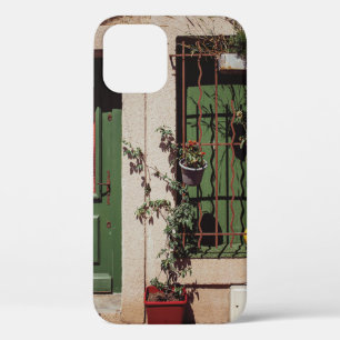 GRÜNE HOLZTÜR MIT GRÜNER PFLANZE Case-Mate iPhone HÜLLE