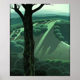 Grüne Hügel - 1970; Vereinigte Staaten Eyvind Ear Poster
