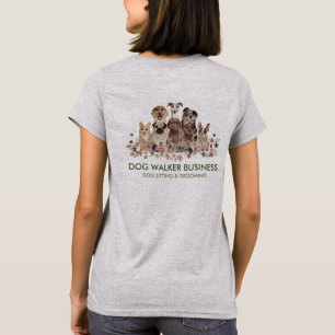 Grüne Hunde Services Grüne Walker Sitter T-Shirt