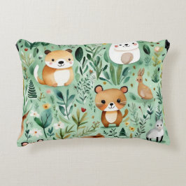 Grüne Hütte im Zentrum der Blumenlandschaft Dekokissen