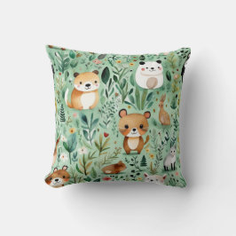 Grüne Hütte im Zentrum der Blumenlandschaft Kissen