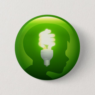 Grüne Idee Button