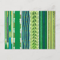 Grüne japanische Holzschnitzel Textile Muster