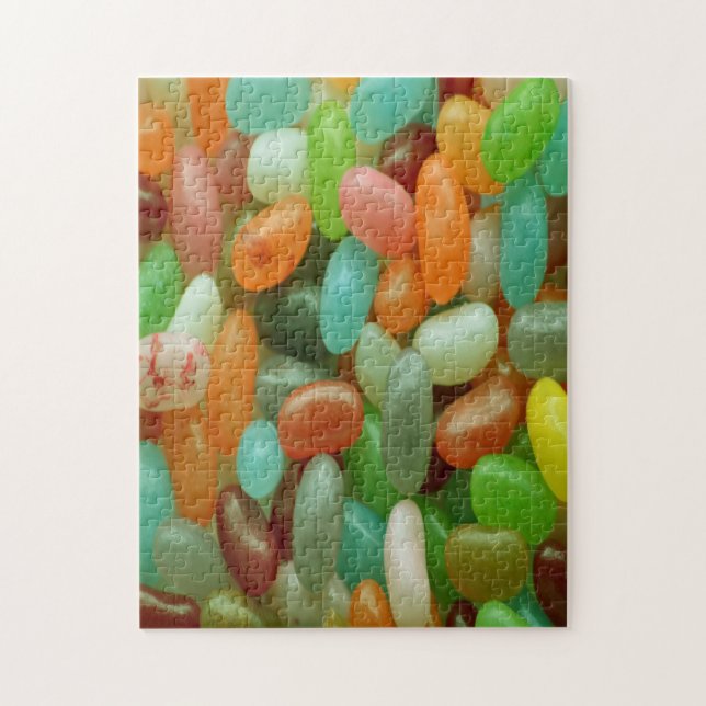 Grüne Jelly Bean Puzzle (Vertikal)