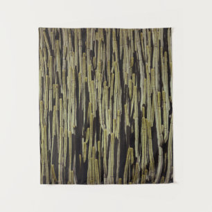 Grüne Kakteen Wandteppich