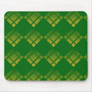 grüne Karos Mousepad