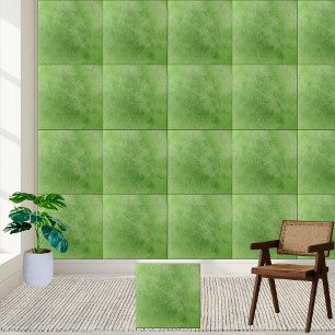 Grüne Keramik Tile Fliese