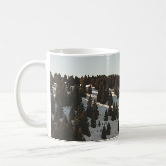 GRÜNE KIEFERN KAFFEETASSE (Links)