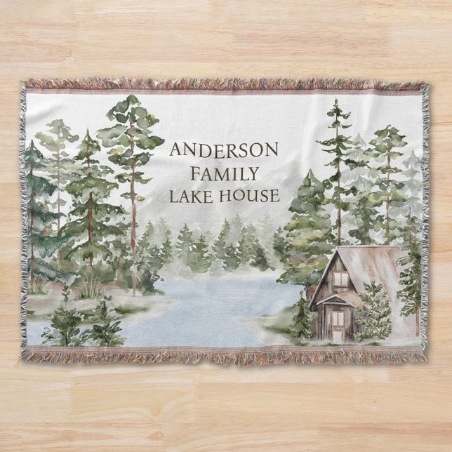 Grüne Kiefernwälder Familienhaus Decke (In situ)