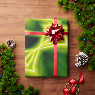 Grüne Kisten Geschenkpapier