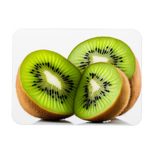 Grüne Kiwi Magnet