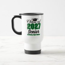 Grüne Klasse 2027 Senior Custom High School