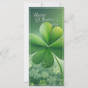 Grüne Kleeblätter Happy St. Patrick's Day (7) c