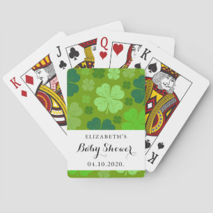 Grüne Kleider, Lucky Clovers, Babydusche Spielkarten