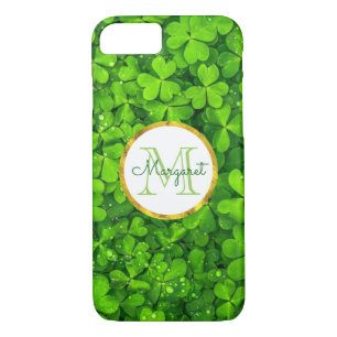 Grüne Kleider mit IMITATEN Gold Foil & Monogram Case-Mate iPhone Hülle