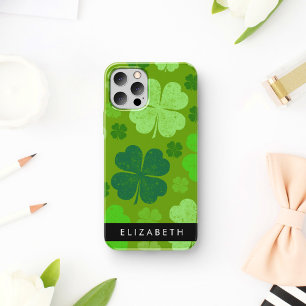 Grüne Knöchel, glückliche Knöpfe, Ihr Name Case-Mate iPhone Hülle