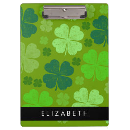 Grüne Knöchel, glückliche Knöpfe, Ihr Name Klemmbrett