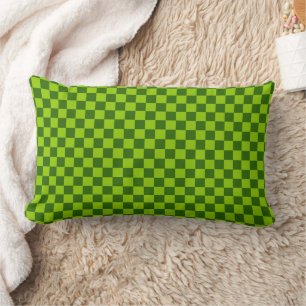 Grüne Kombination Classic Checkerboard von STaylor Lendenkissen
