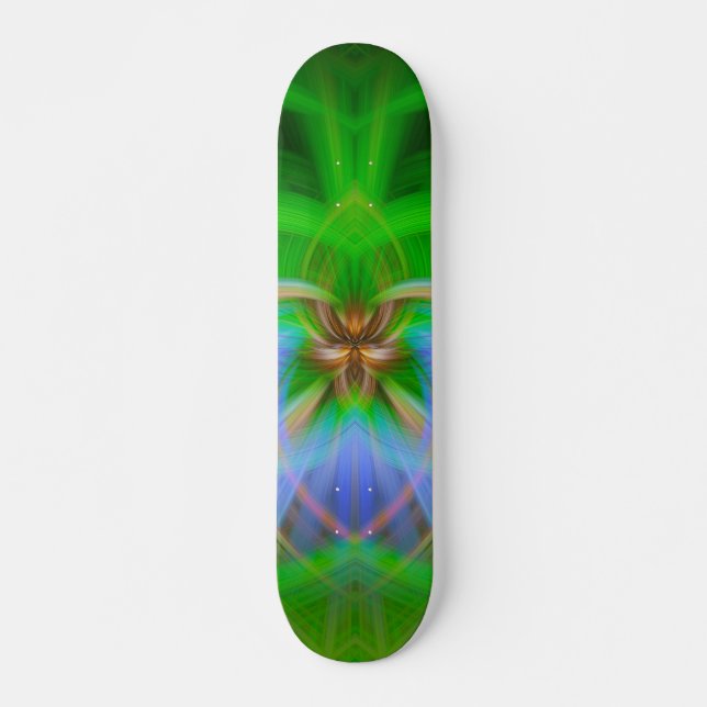Grüne Komplexität  Skateboard (Vorne)