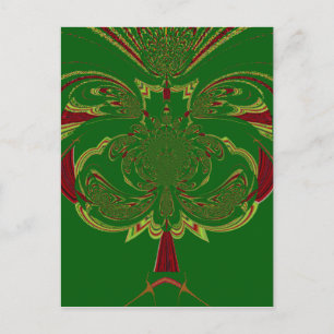 Grüne Krone Postkarte