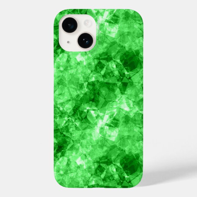 Grüne Krummlinge Case-Mate iPhone Hülle (Rückseite)