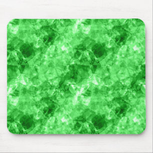 Grüne Krummlinge Mousepad